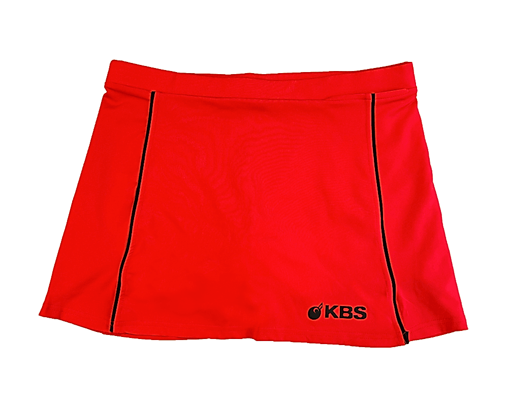 KBS Kadın Şort Etek - Kırmızı