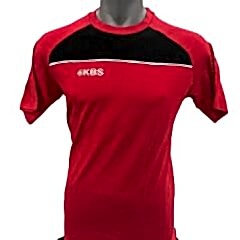 KBS Bisiklet Yaka Kırmızı Tişört