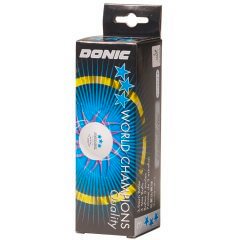 DONIC 'WORLD CHAMPIONS P40+ *** Cell-Free'' - 3 Adet